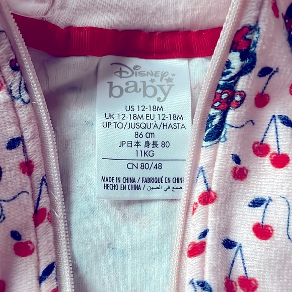 Set of one Mini Mouse tutu jersey sweater dress and one swim hooded coverup - Picture 7 of 9